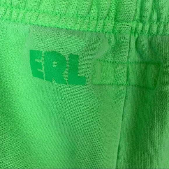 ERL Neon Green Lounge Joggers - Picture 6 of 12